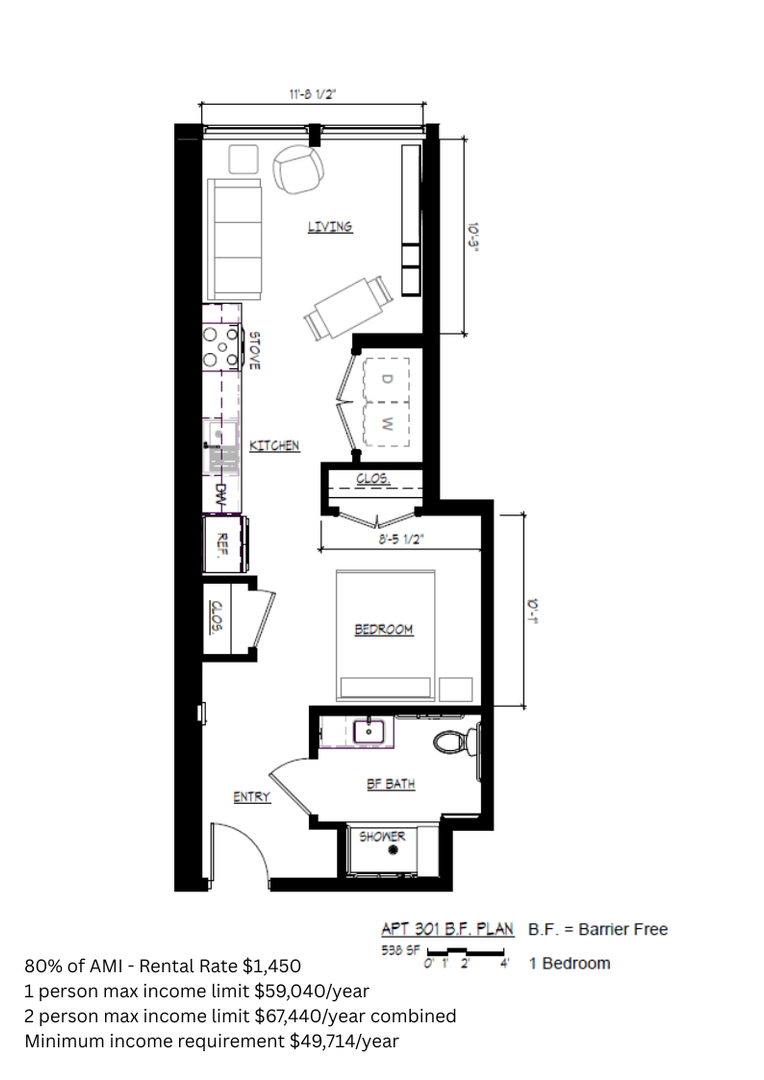 Kalamazoo Apartment: 200 E Michigan Ave
