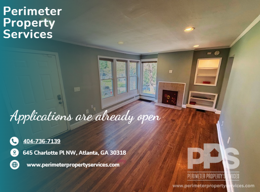 4 Bedroom Rental – 645 Charlotte Pl NW, Atlanta, GA 30318