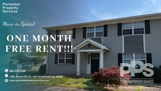 Comfortable Living in Marietta – 1351 Austell Rd SE, Marietta Living at Its Best! Application fee ONLY $49!!! – photo 1
