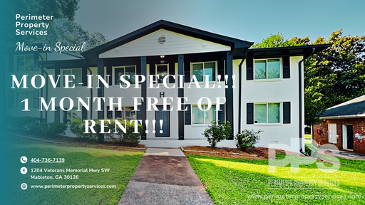 2 Bedroom Apartment – 1204 Veterans Memorial Hwy SW - E6, Mableton, GA 30126