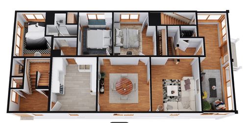 COMPLETELY Remodeled 5BD/2BA Duplex Near U of M & Dinky Town! 1 MONTH FREE! Avail. 9/1/26! – photo 1