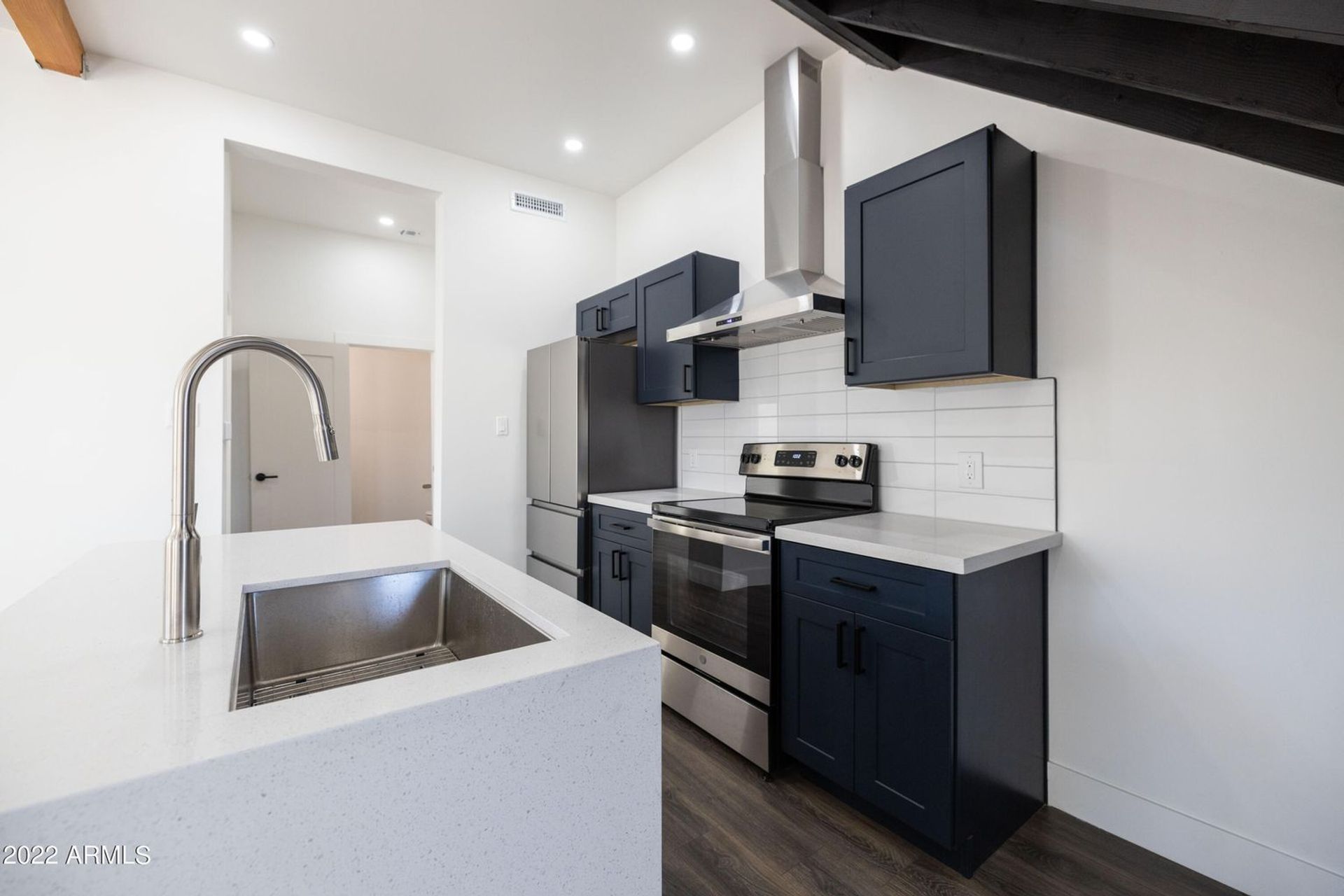 Apartment kitchen at 326 North 17th Drive.