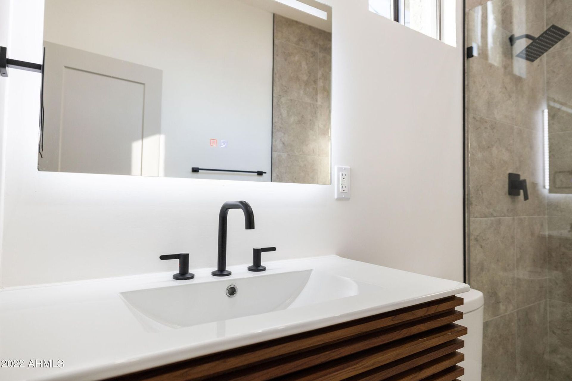 Apartment bathroom at 326 North 17th Drive.