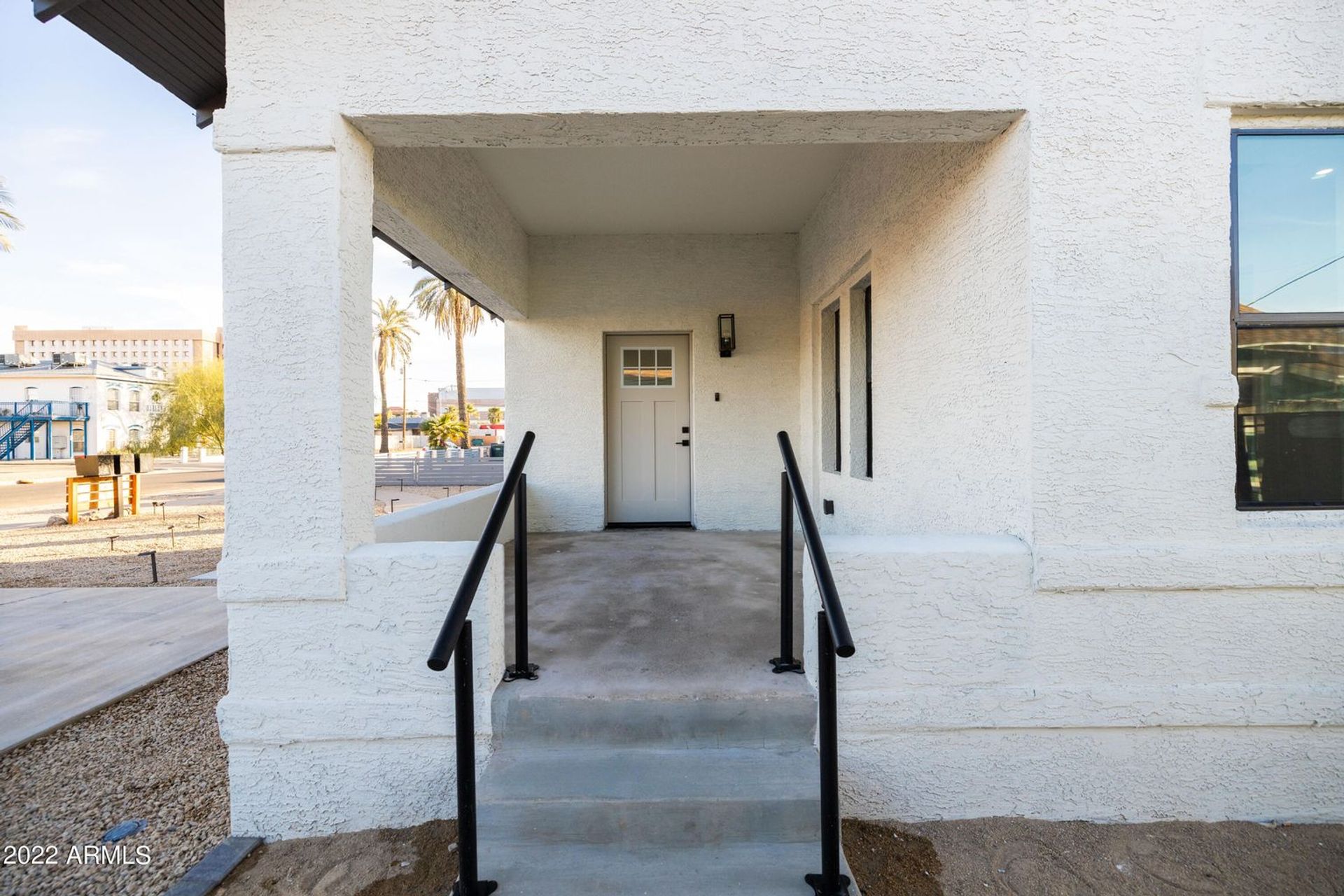 Apartment entry at 326 North 17th Drive.
