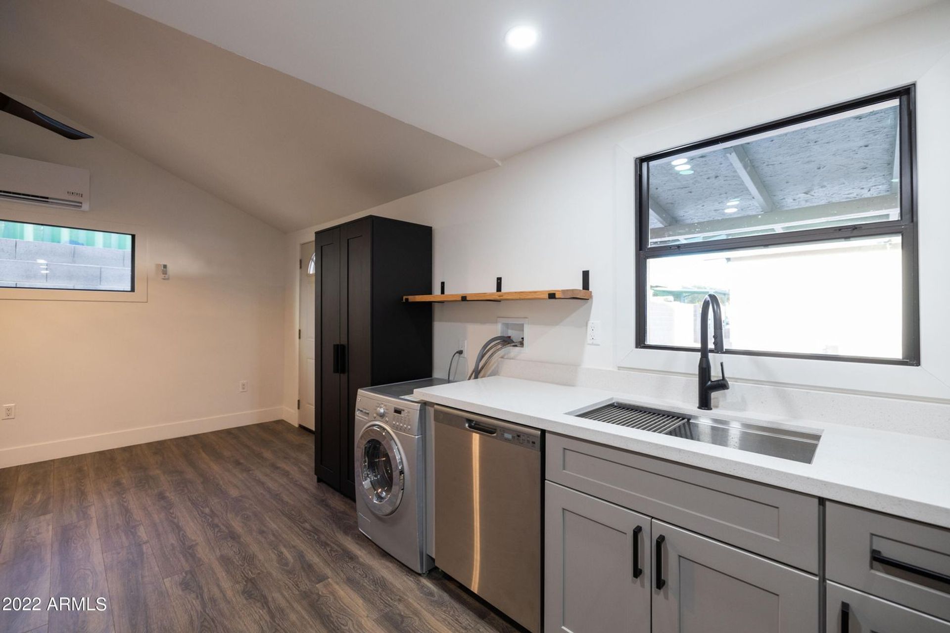 Apartment kitchen at 326 North 17th Drive.