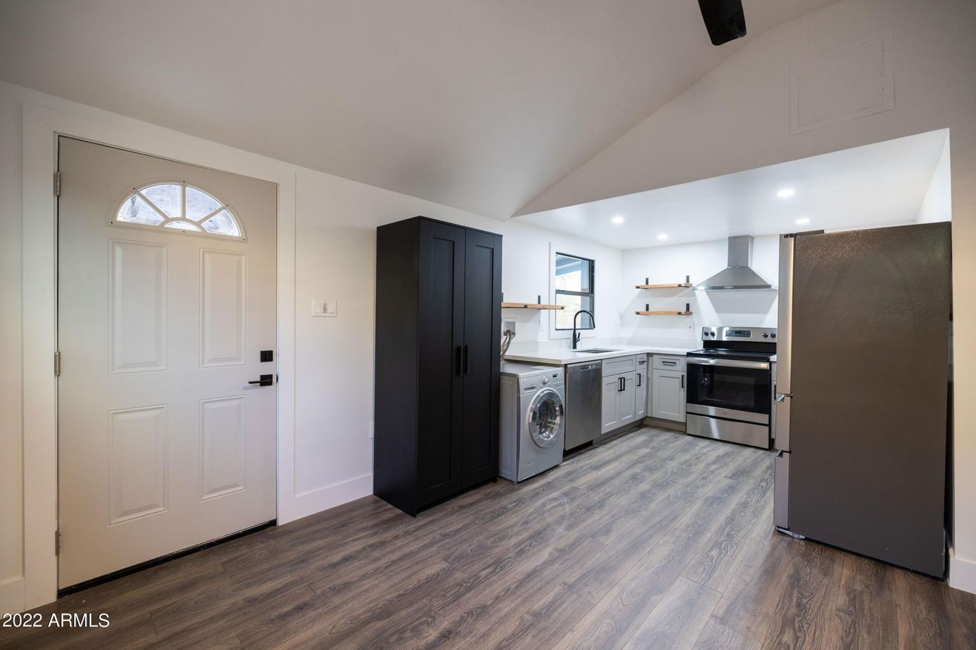 Unfurnished apartment interior at 326 North 17th Drive.