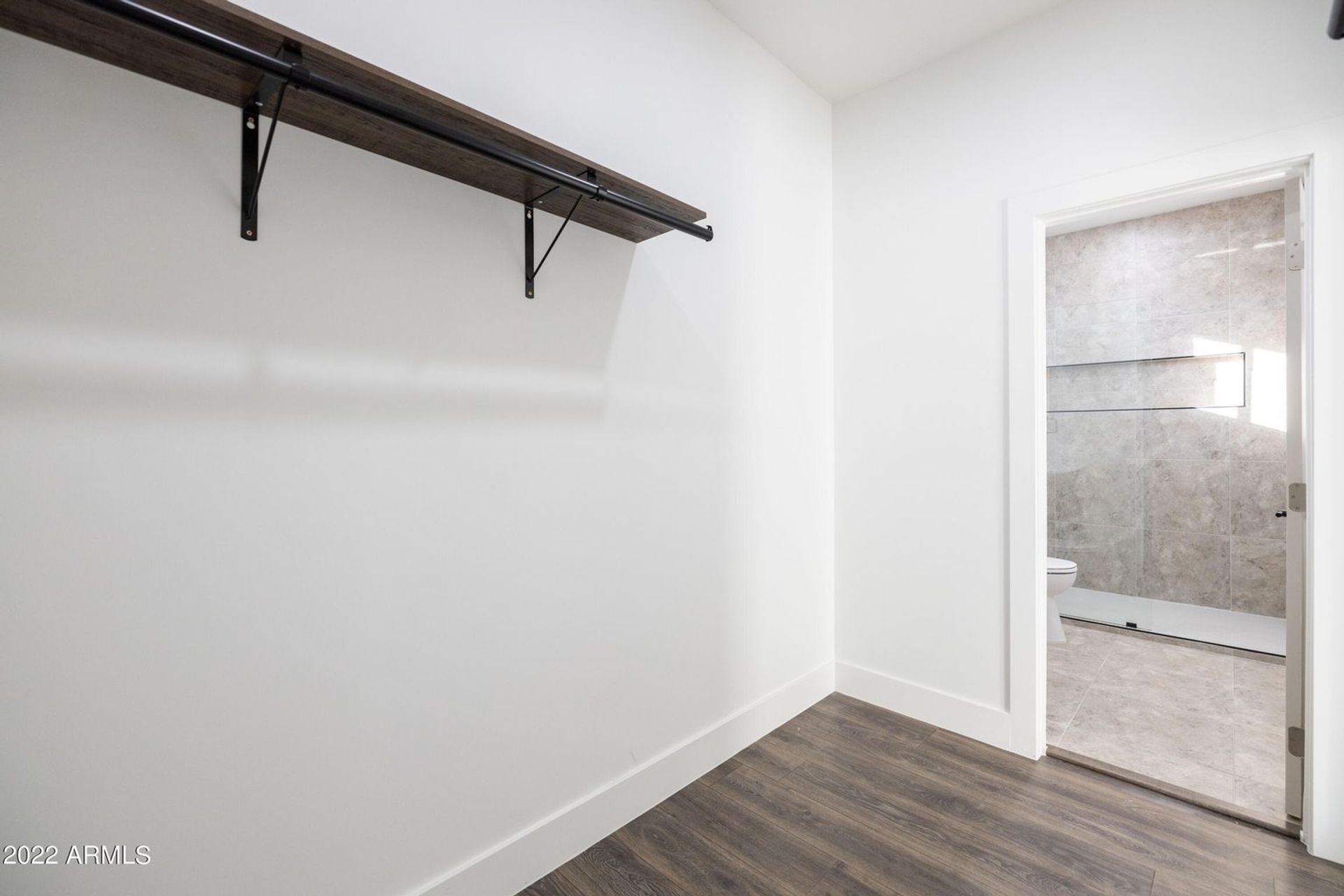 Closet storage at 326 North 17th Drive.