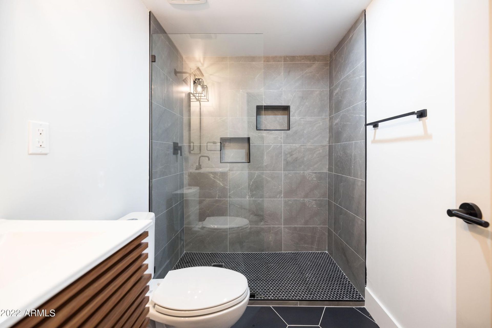 Apartment bathroom at 326 North 17th Drive.