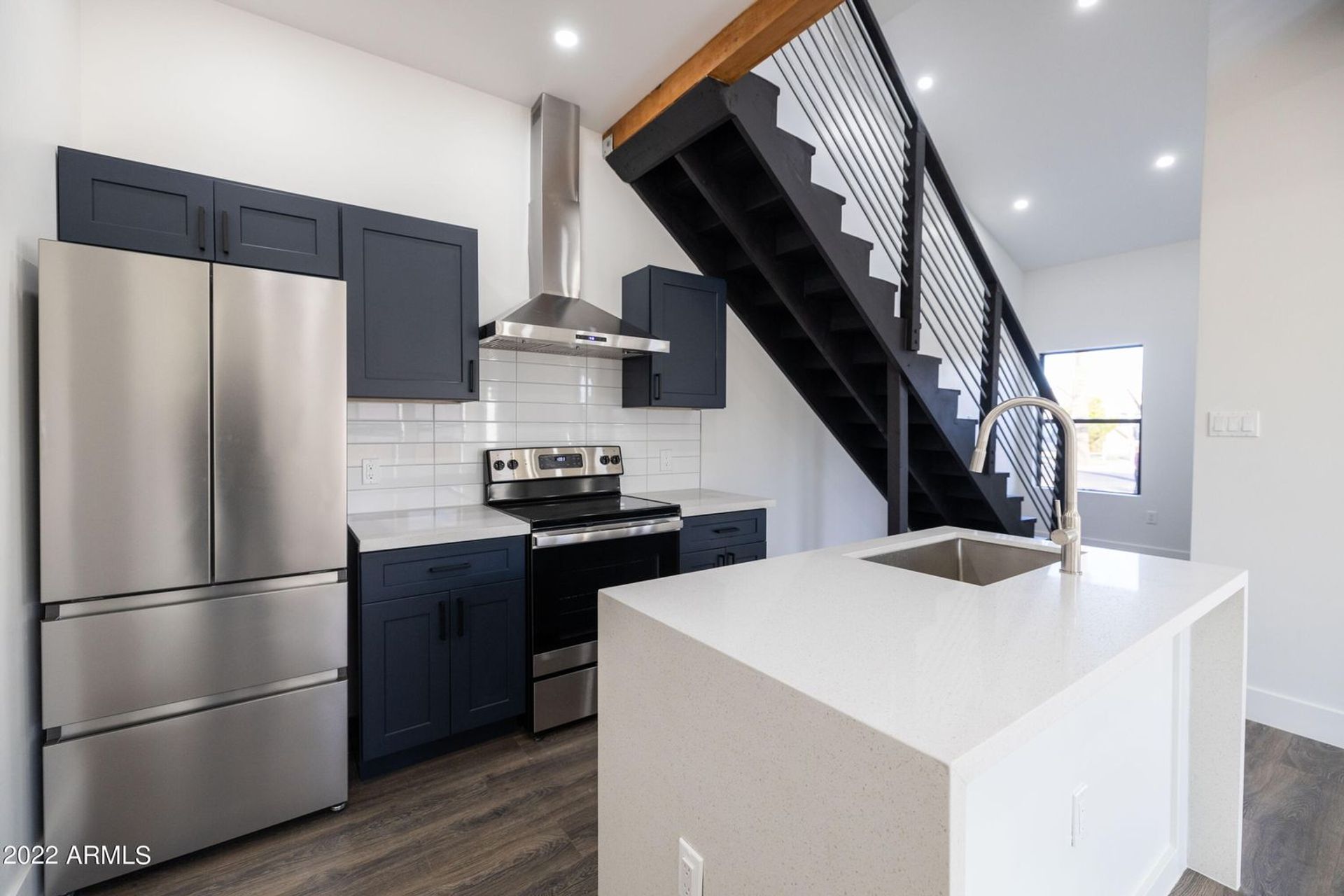 Apartment kitchen at 326 North 17th Drive.