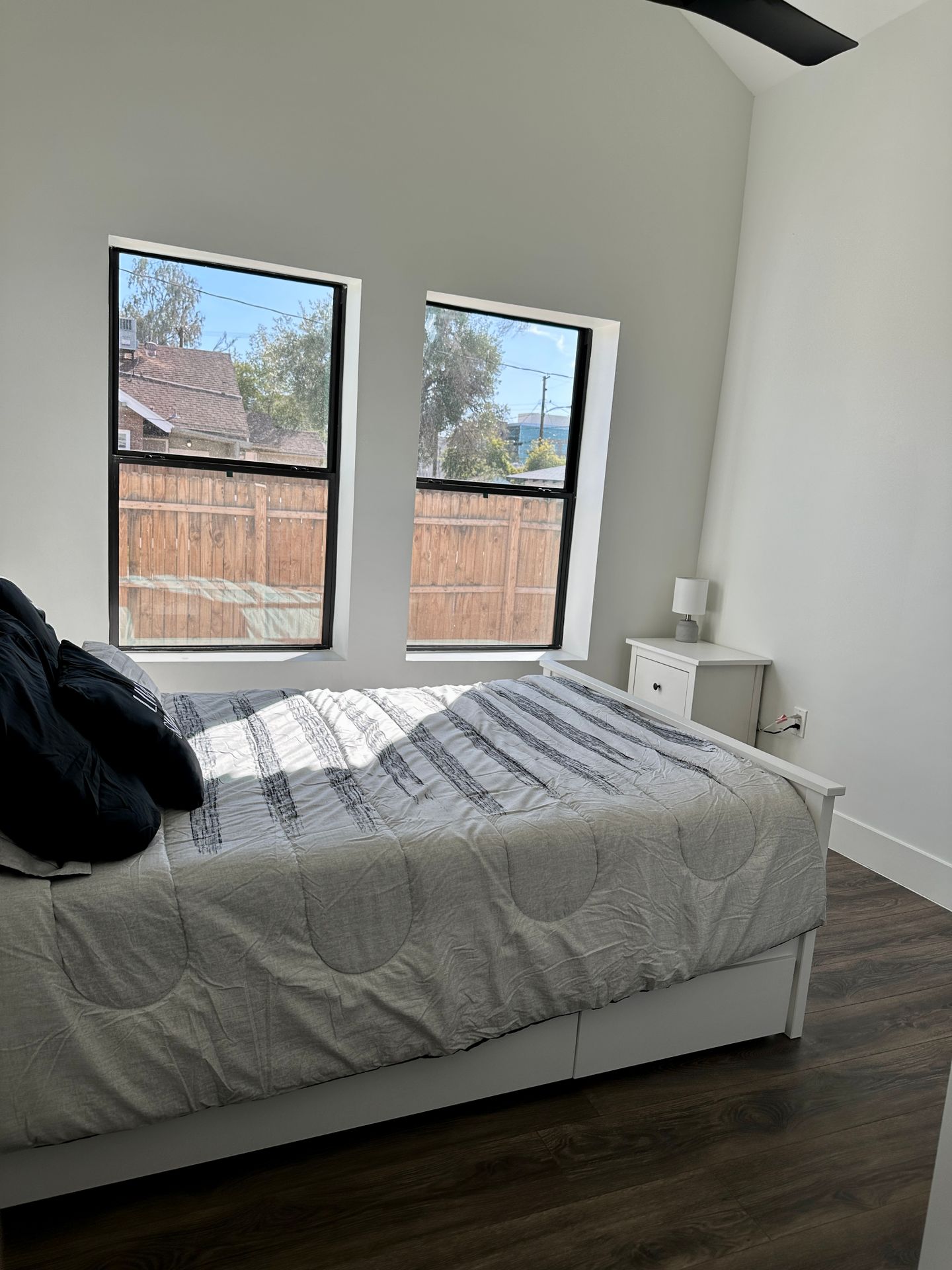 Furnished bedroom shown at 326 North 17th Drive.