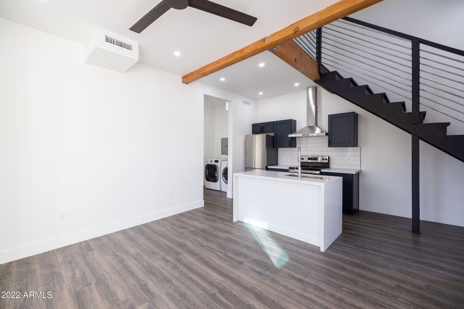 Unfurnished apartment interior at 326 North 17th Drive.