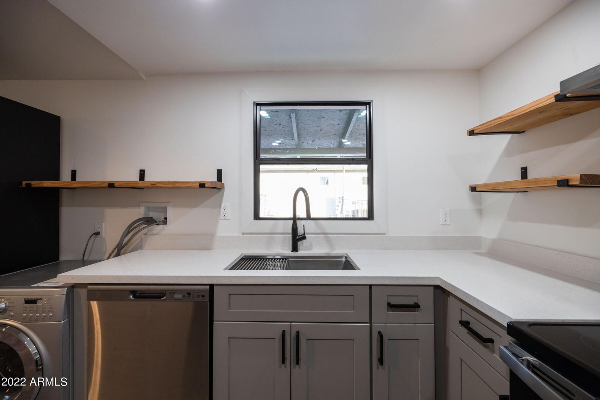 Apartment kitchen at 326 North 17th Drive.