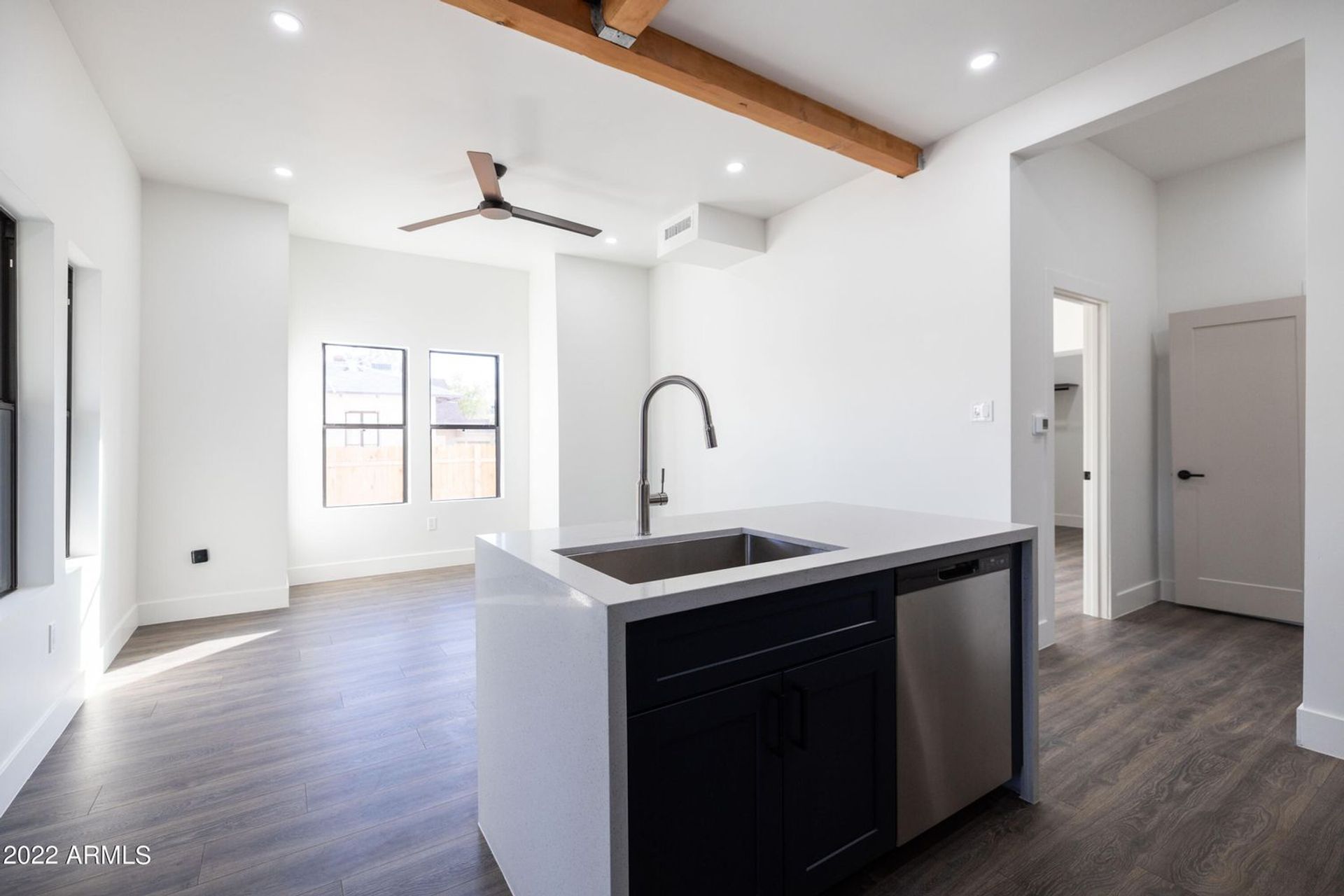 Apartment kitchen at 326 North 17th Drive.