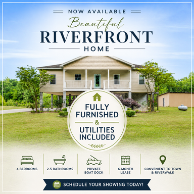 Beautiful 4-bedroom, 2.5-bath riverfront home – photo 1
