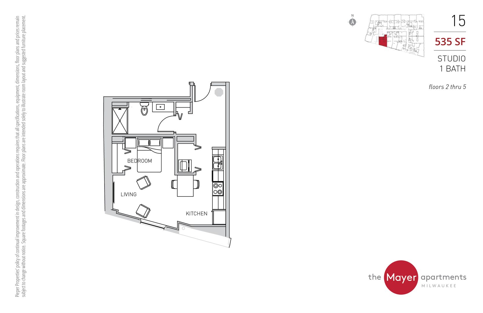 Milwaukee Apartment: 342 N Water Street