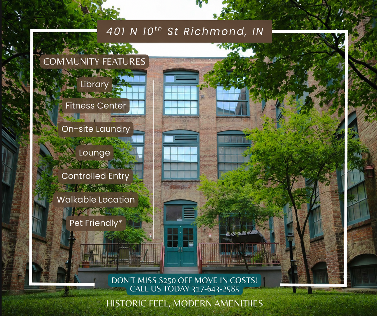 Richmond Apartment: 401 N 10th St.