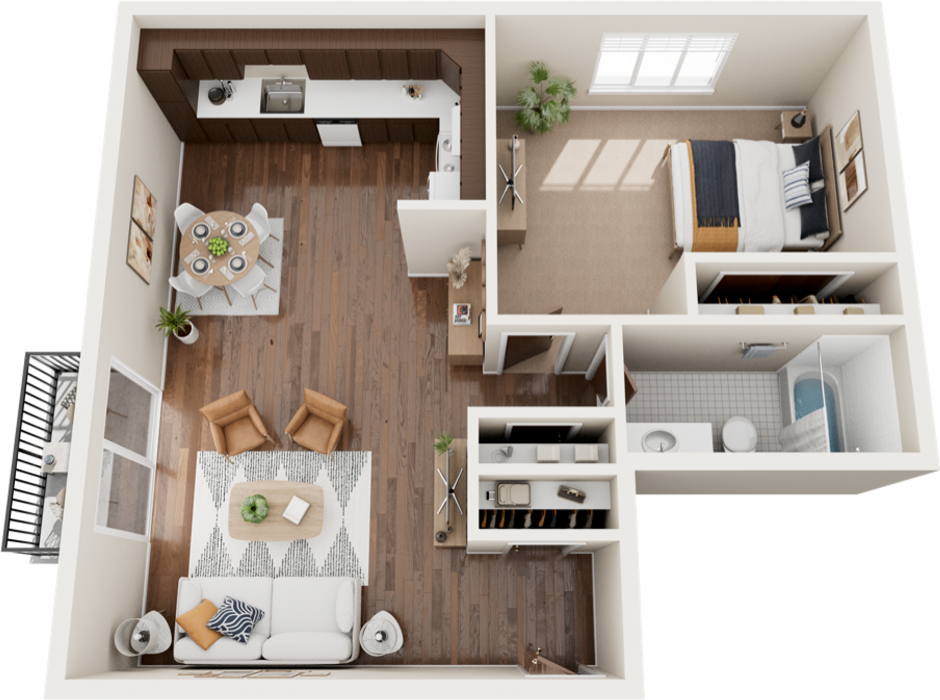 Hamburg Apartment: 5570 Camp Road