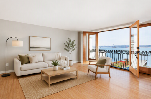 RARE 1bdr with Prime Lake Washington View! – photo 1
