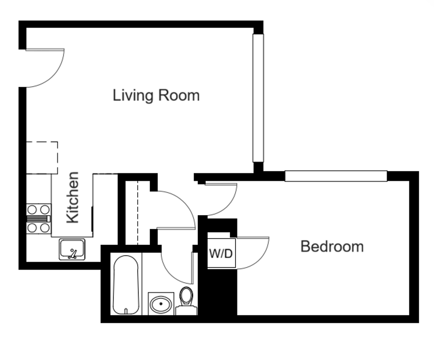 Seattle Apartment: 1101 Queen Anne Ave N