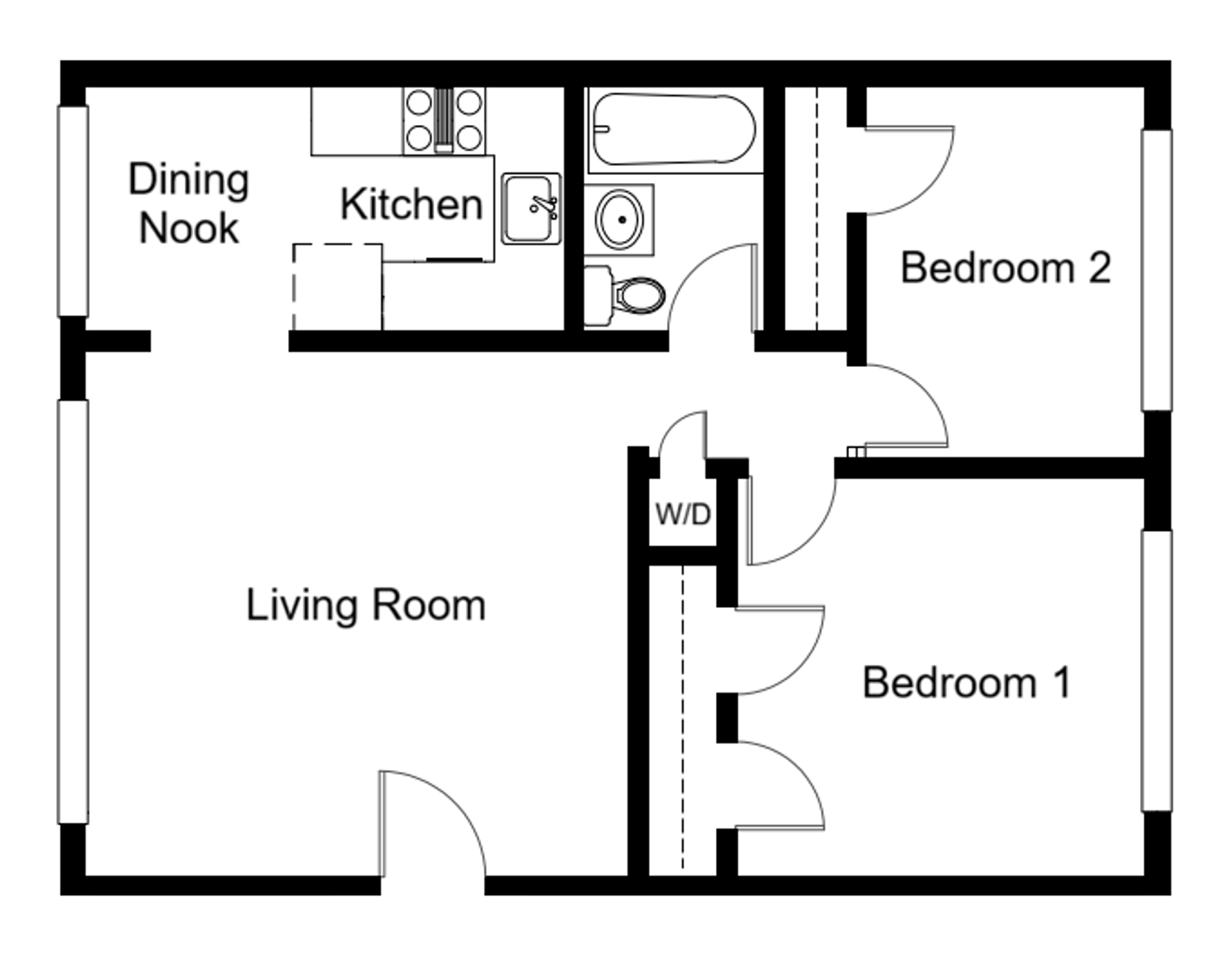 Seattle Apartment: 1101 Queen Anne Ave N
