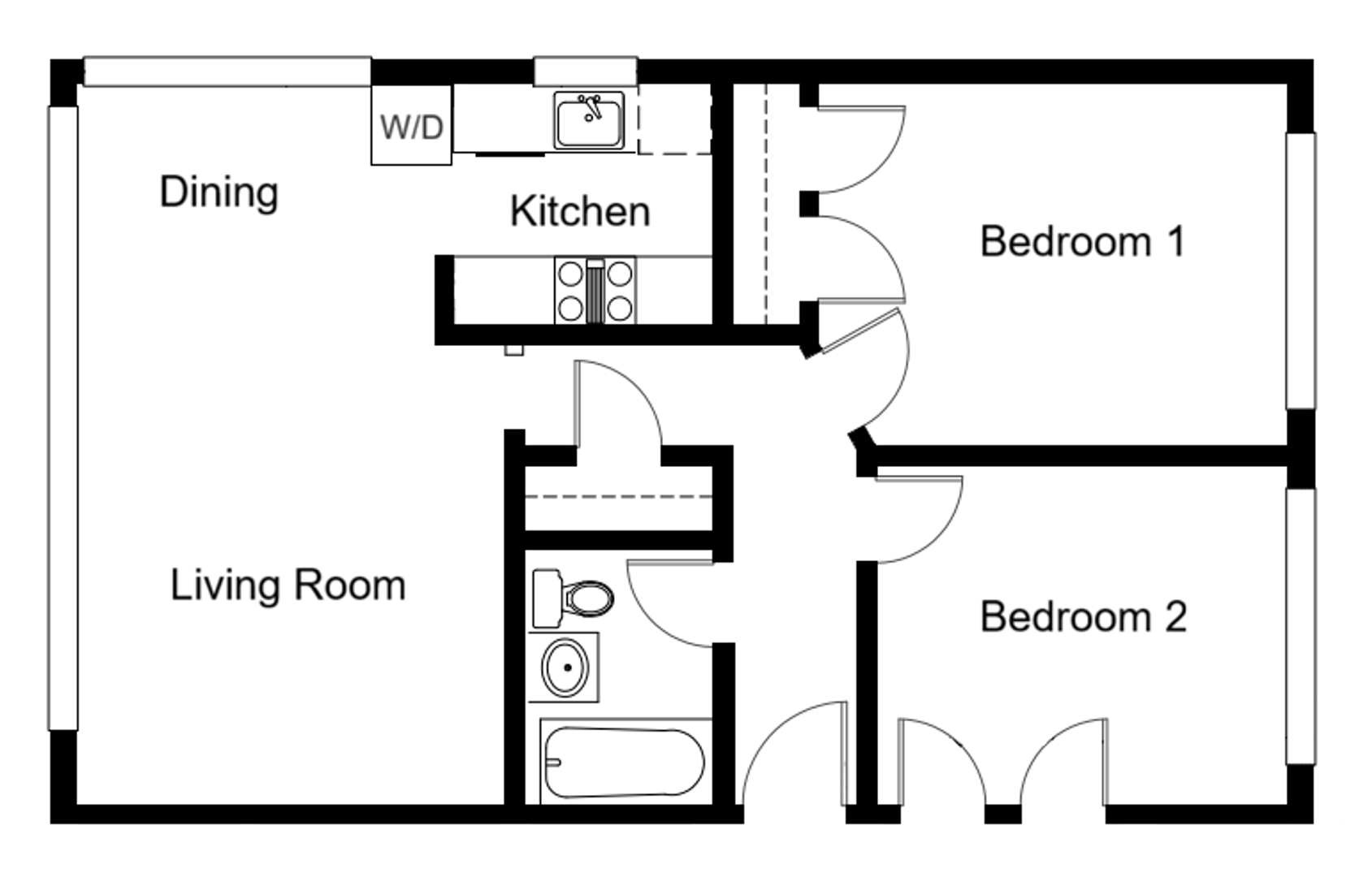 Seattle Apartment: 1101 Queen Anne Ave N