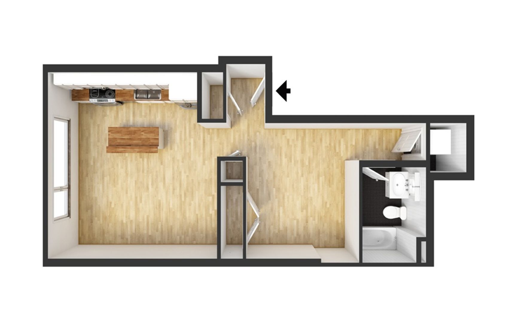 Seattle Apartment: 845 NE 66th St