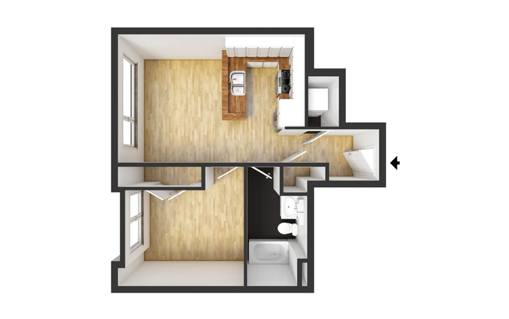 Seattle Apartment: 845 NE 66th St