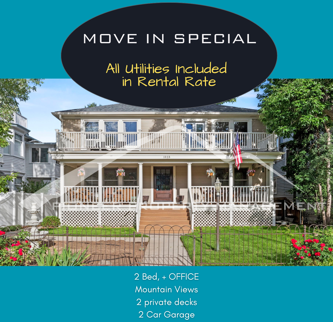 Colorado Springs House: 1523 N Nevada Avenue #1