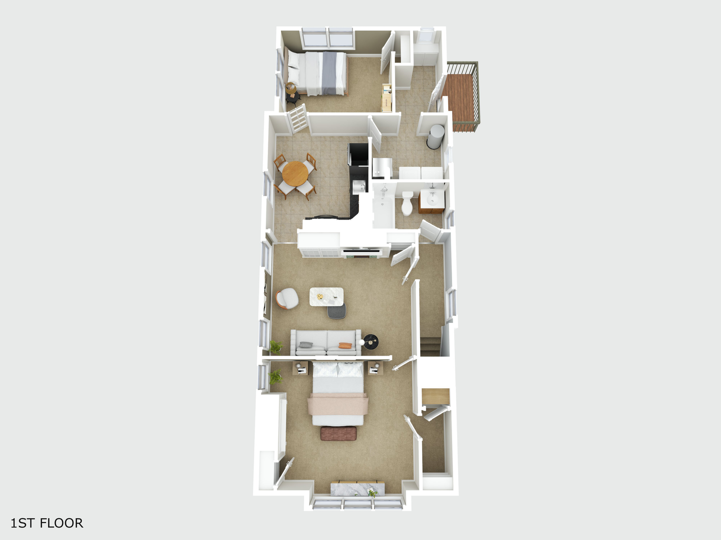 Pittsburgh Apartment: 1308 Peermont Avenue