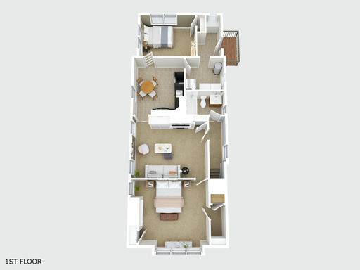 2 Bedroom with A/C, Deck, Washer/Dryer, Stainless + – photo 1