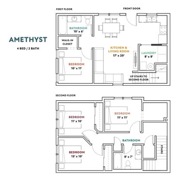 Amethyst | 4 Bedroom • 2 Bathroom – photo 1