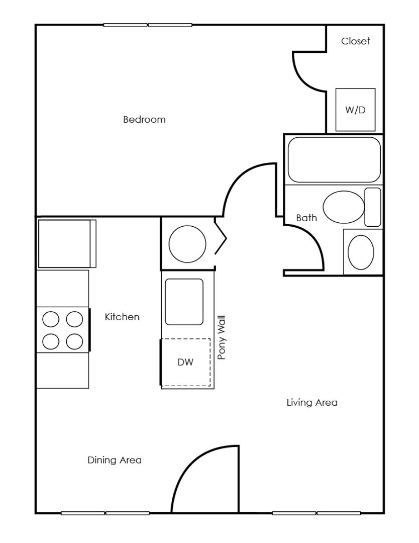 Pueblo Apartment: 1408 East 21st St