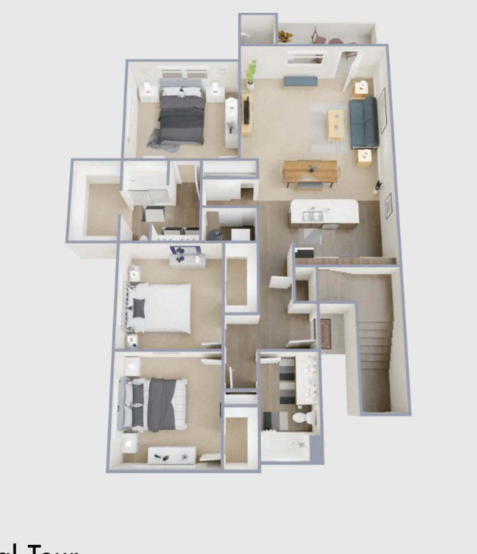 Fountain Apartment: 1019 Grinde Dr