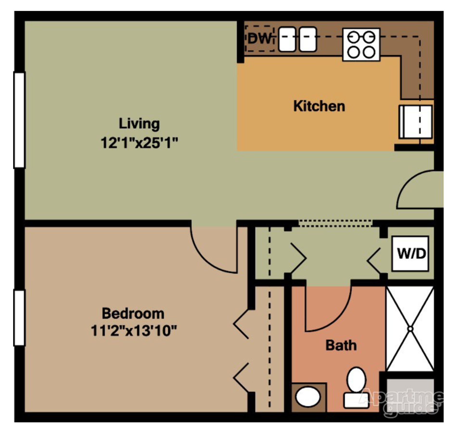 Elwood Apartment: 9401 Frans Way