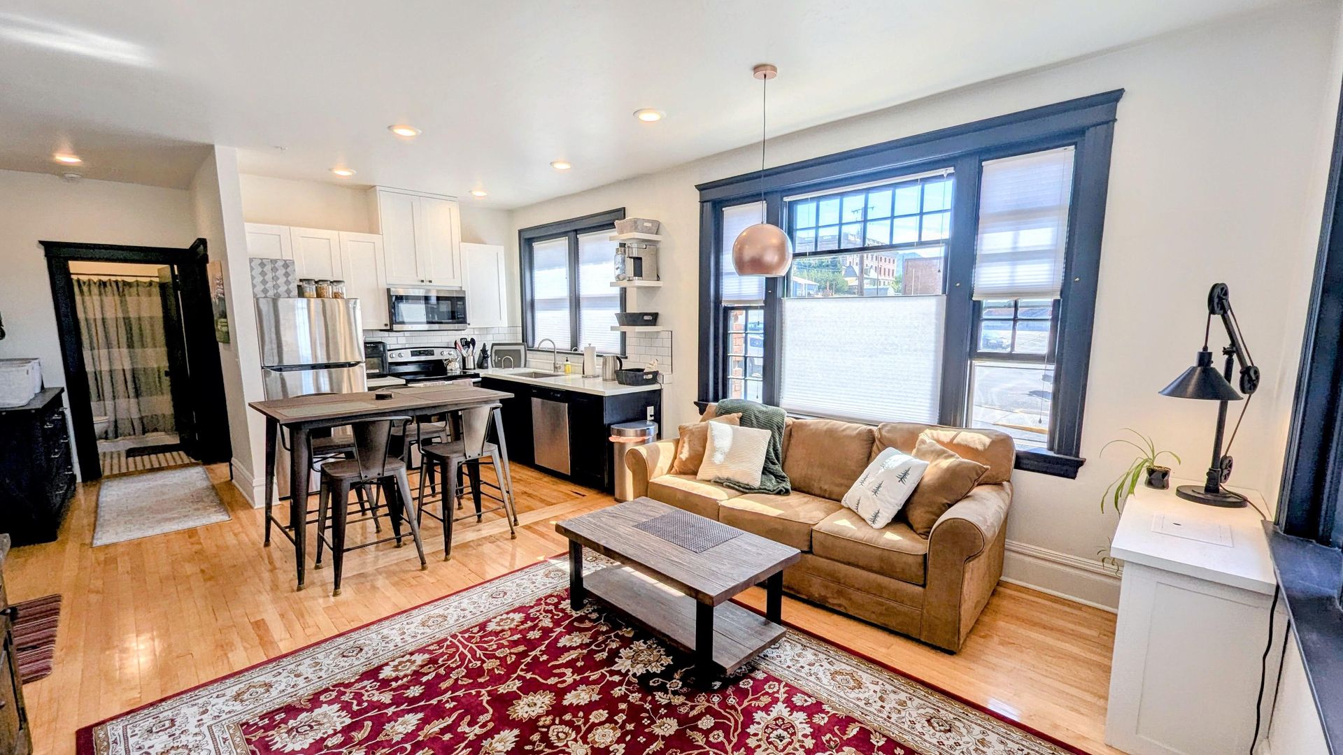 1-bedroom, 1-bathroom condo in a fully renovated O'Rourke building