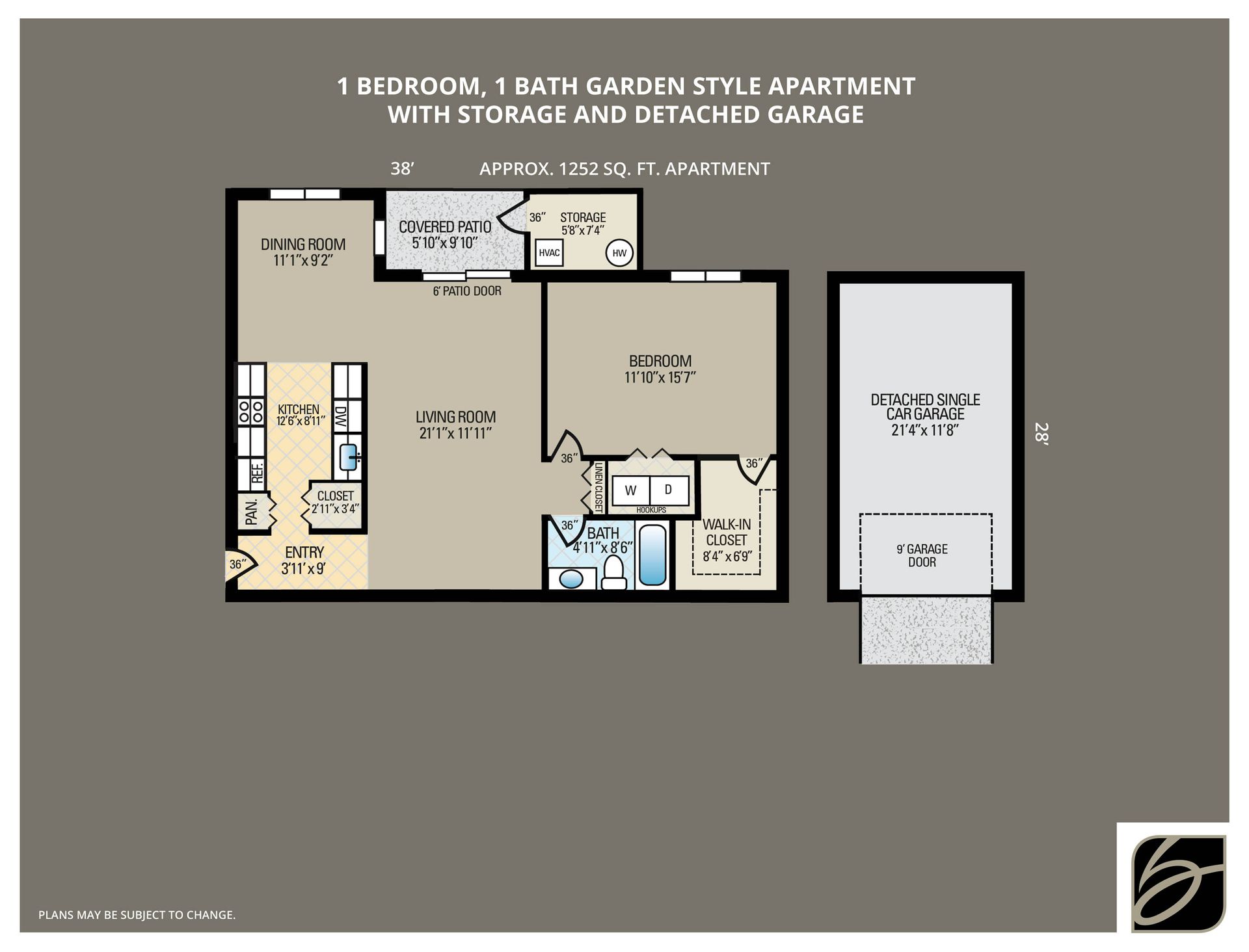 Parkersburg Apartment: 101 Wyndham Knob
