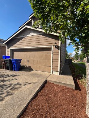 Four Bedrooms! Fenced yard , close to parks and shops, Two car garage