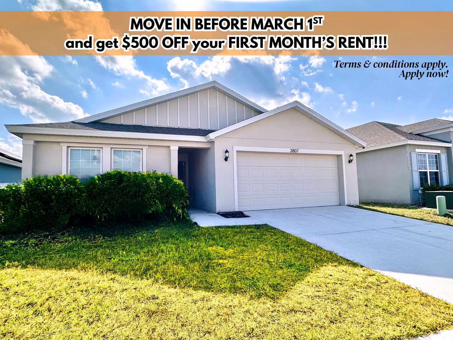 Haines City House: 3807 Whitney Way