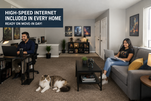 High-Speed Internet Included in Your Rent | West Wichita Living – photo 1