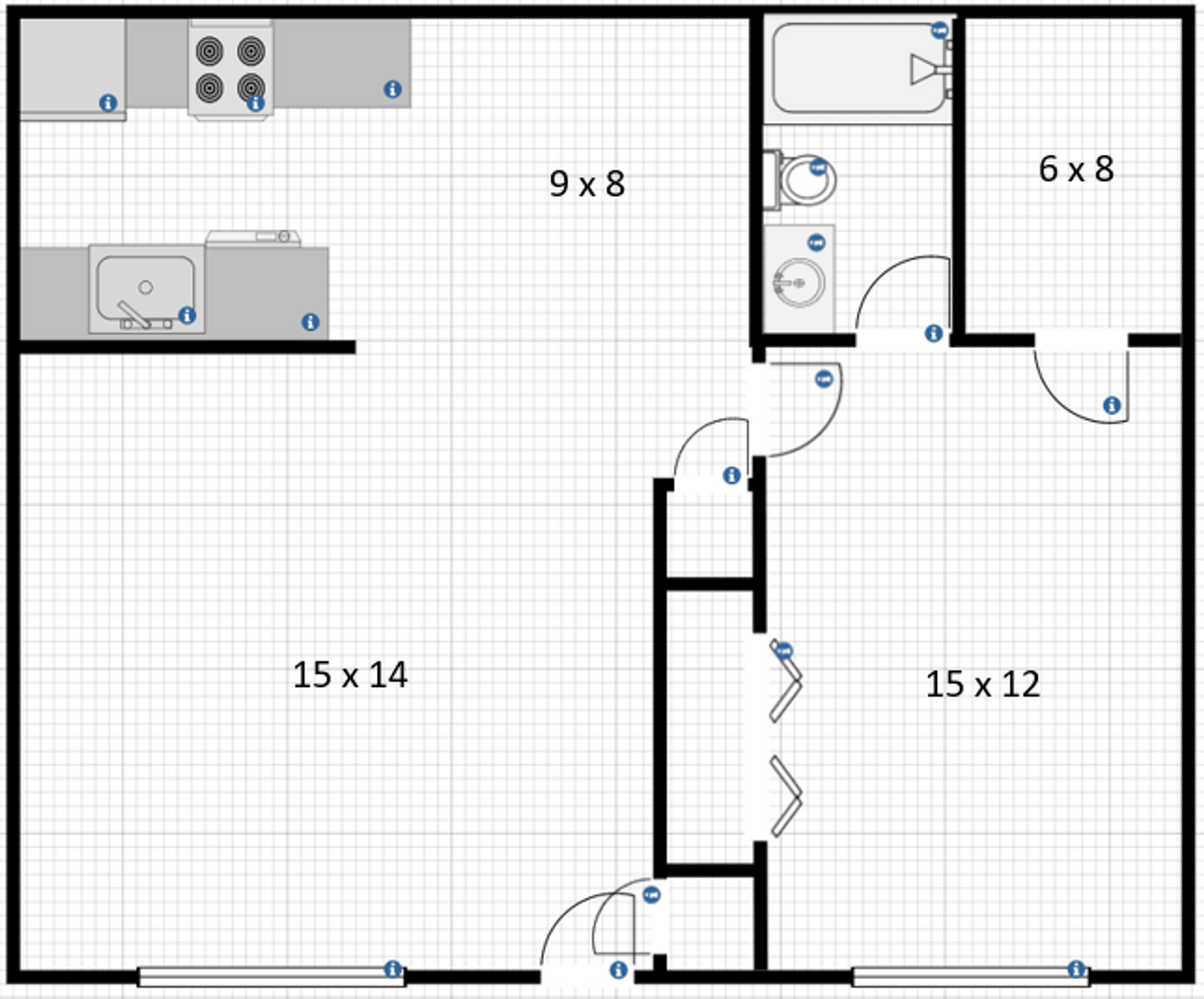 Wichita Apartment: 7826 E. Douglas Ave.