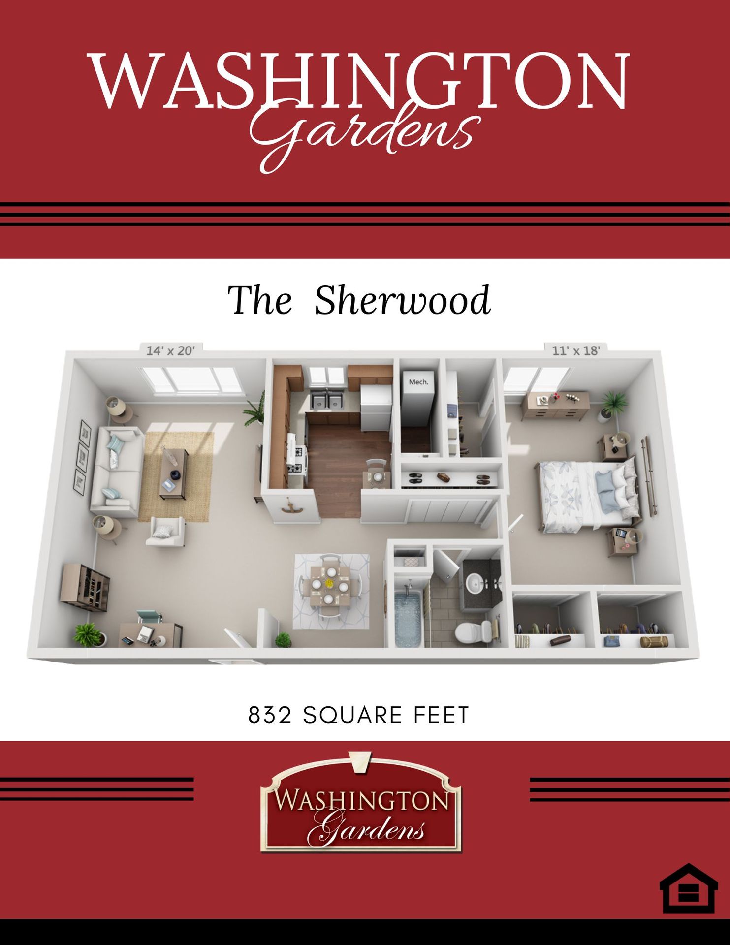 Carnegie Apartment: 834 Washington Avenue