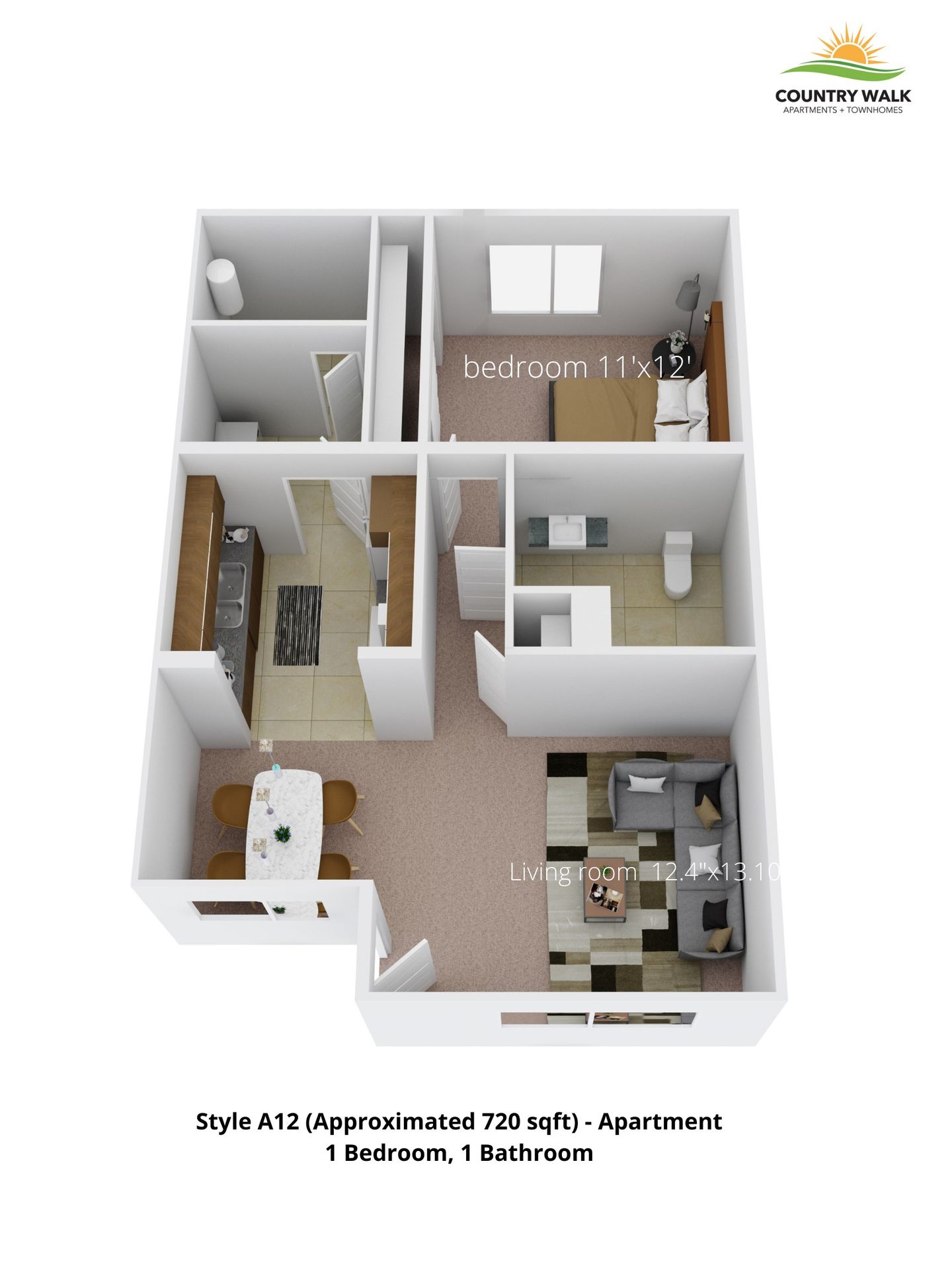 Mulvane Apartment: 340 E Rock Rd Ct