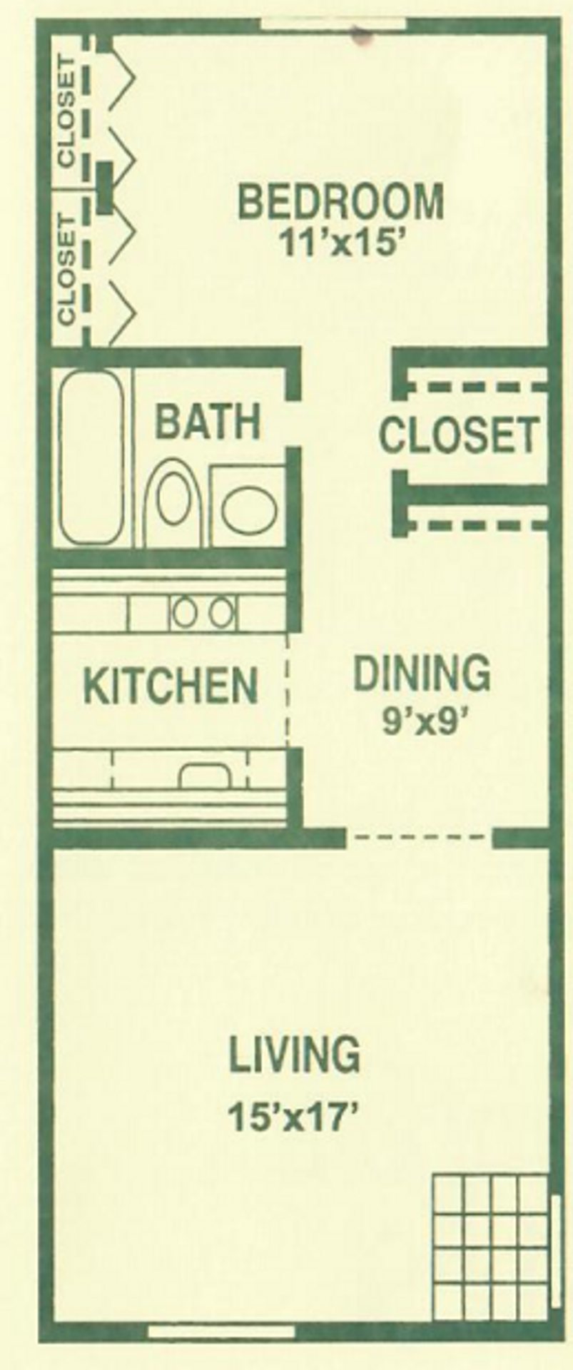 Wichita Apartment: 1440 N. Clarence Ave.