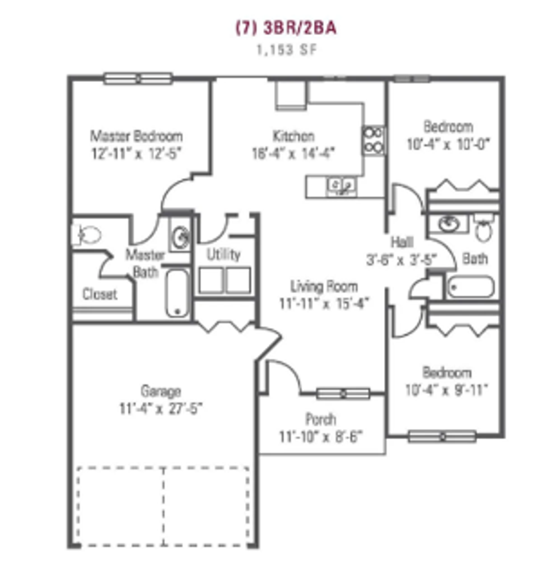 Newton Apartment: 704 Cottonwood Crossing Drive