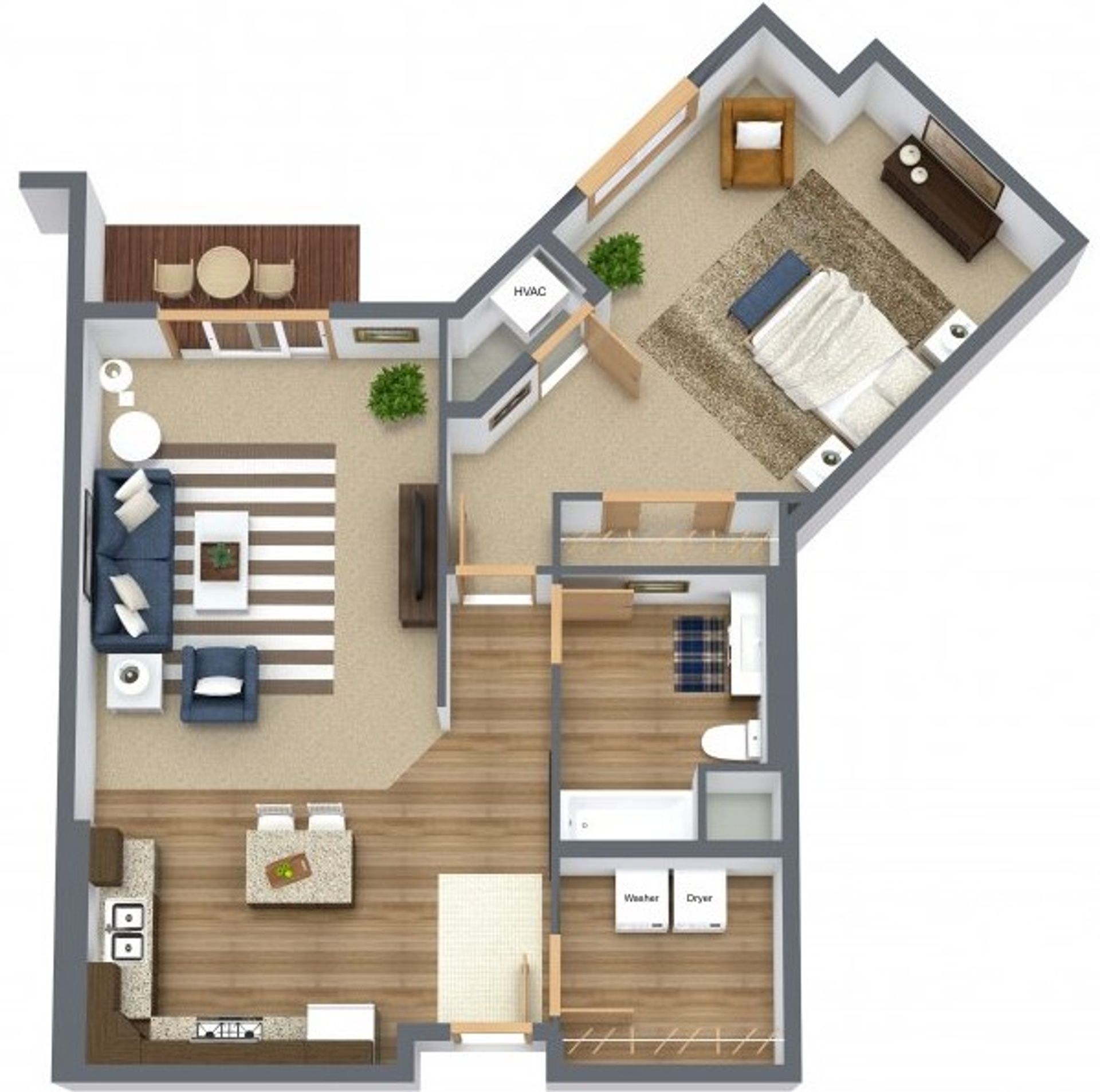 Mankato Apartment: 1691 Premier Drive