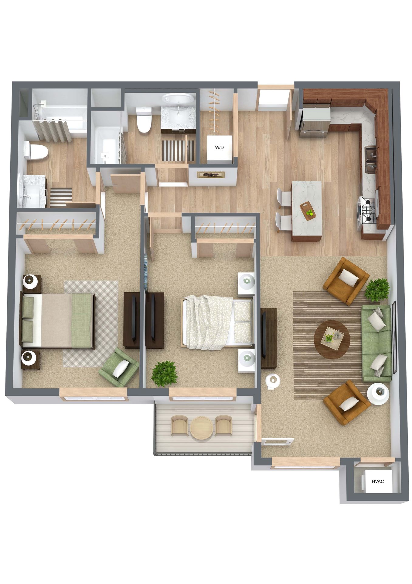 Cedar Falls Apartment: 4510 Cedar Heights Drive