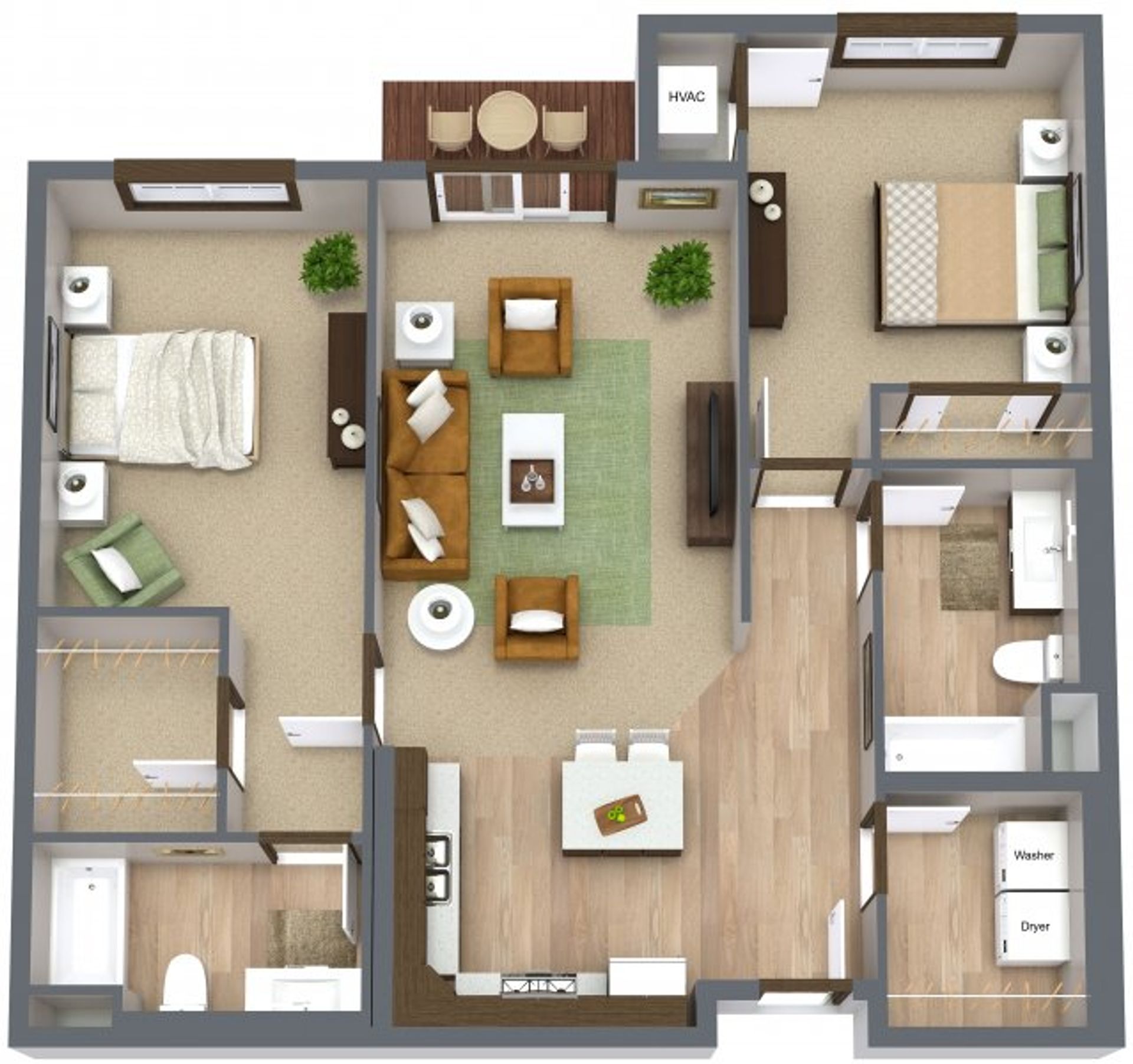 Baxter Apartment: 7058 Clearwater Road