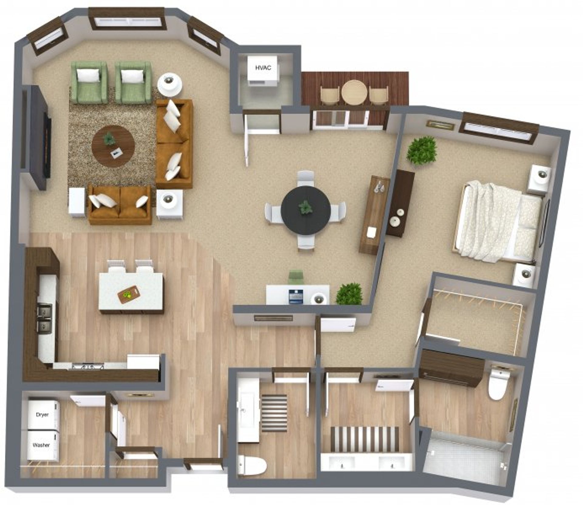 Baxter Apartment: 7058 Clearwater Road