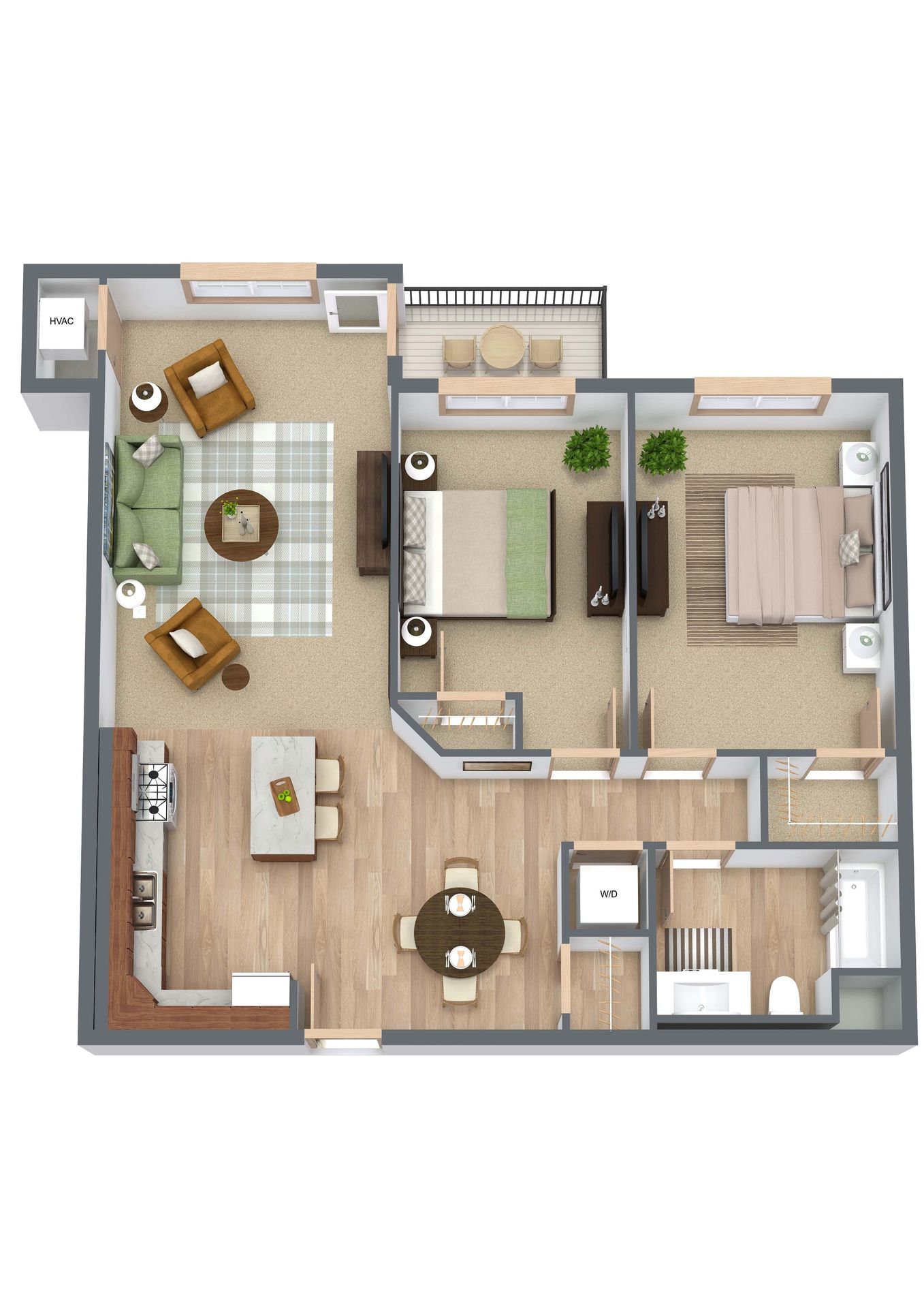 Cedar Falls Apartment: 4510 Cedar Heights Drive