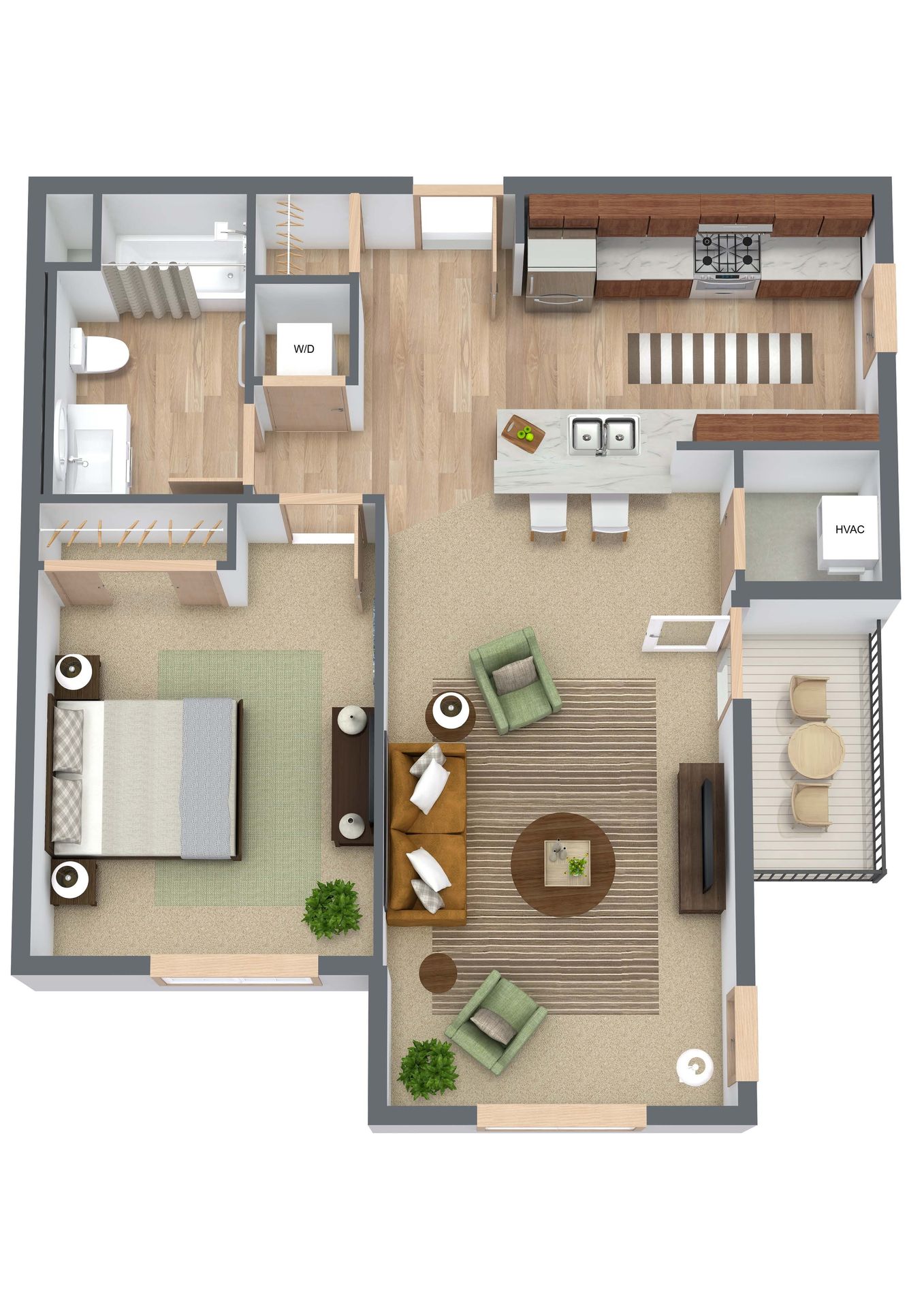 Cedar Falls Apartment: 4510 Cedar Heights Drive